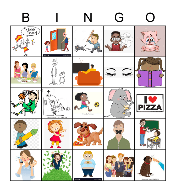 LHS Week 4 Review Bingo Card