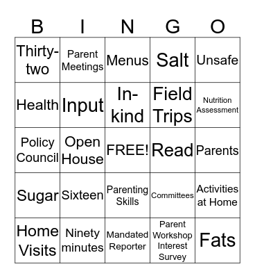 Home Base Bingo Game Bingo Card