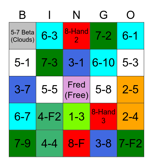 SMB3 Rando Bingo (Hide N Seek Version) Bingo Card