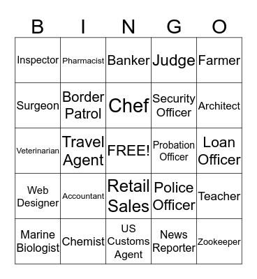 College Awareness Bingo Card