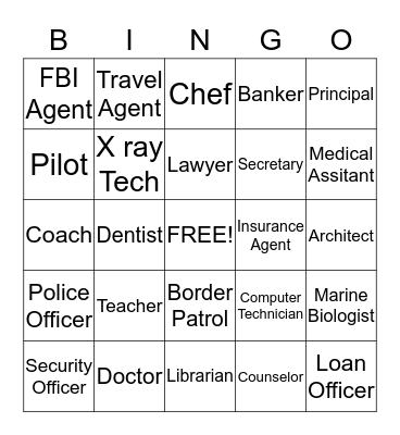 College Awareness Bingo Card
