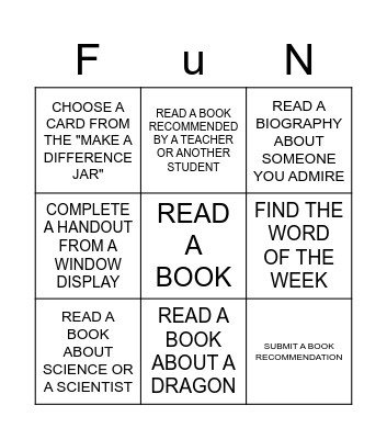 Arcohe's September Bingo Card