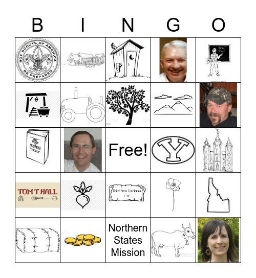 80 Years Loved Bingo Card