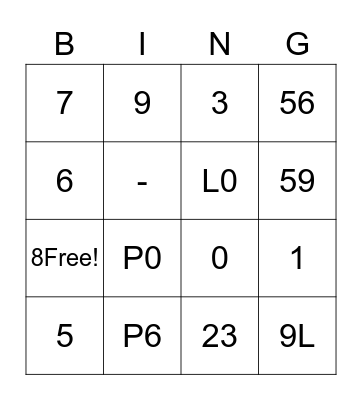 SUGOD 2022 Bingo Card