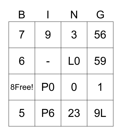 SUGOD 2022 Bingo Card