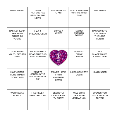 ICEBREAKER BINGO Card