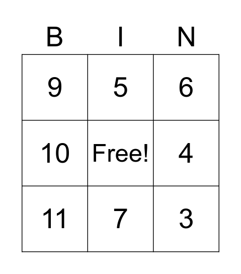 DNVL 2022 Bingo Card