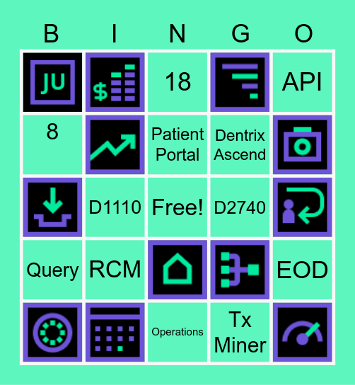 Jarvis Jamboree Bingo Card