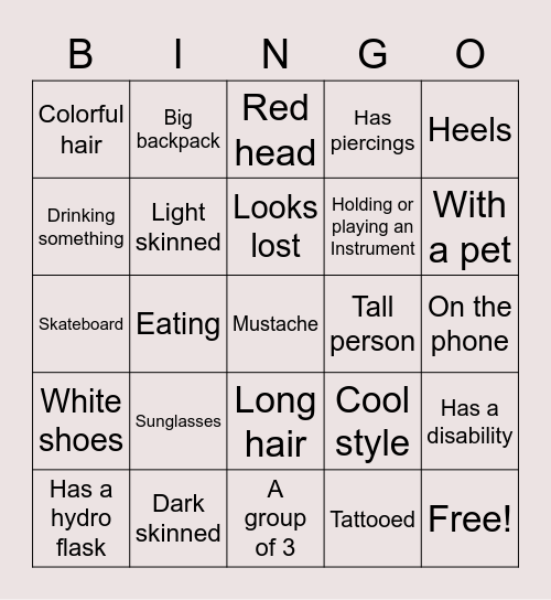 Thrive & Multiply Bingo Card