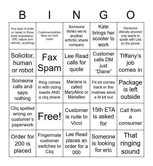 Dolly Parton is a Librarian Bingo Card