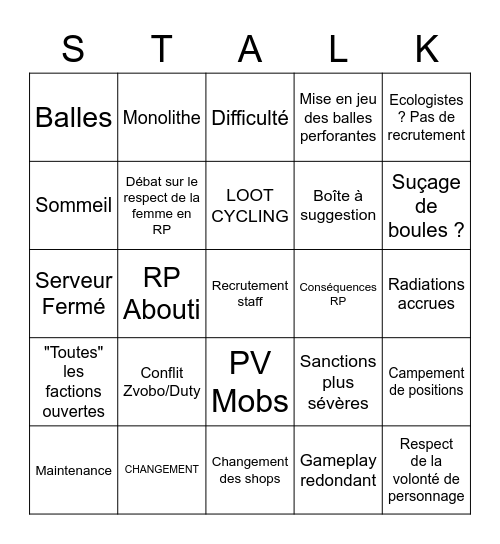 El Réunionne Bingo Card