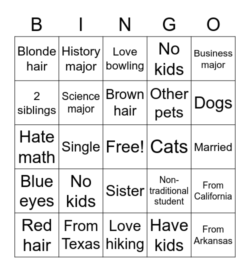 ASTR Bingo Card