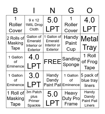 Super Sale October 16th - 19th Bingo Card