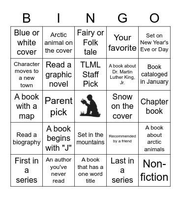 January Book Bingo Card