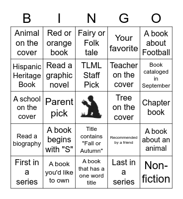 September Book Bingo Card