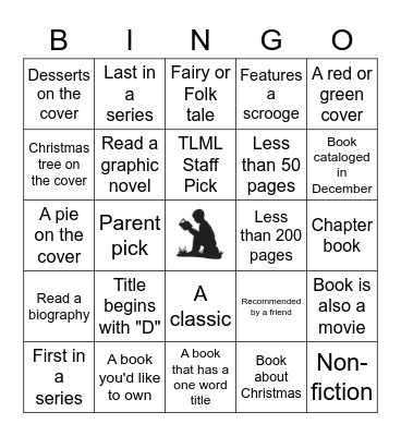 December Book Bingo Card
