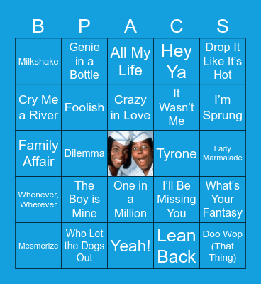 MUSICAL BINGO Card