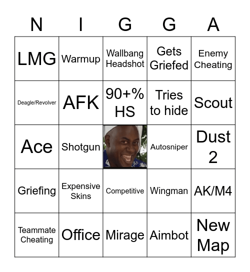 CSGO OVERWATCH Bingo Card