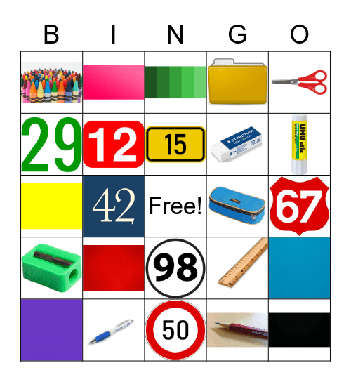 Mixed Bingo Card