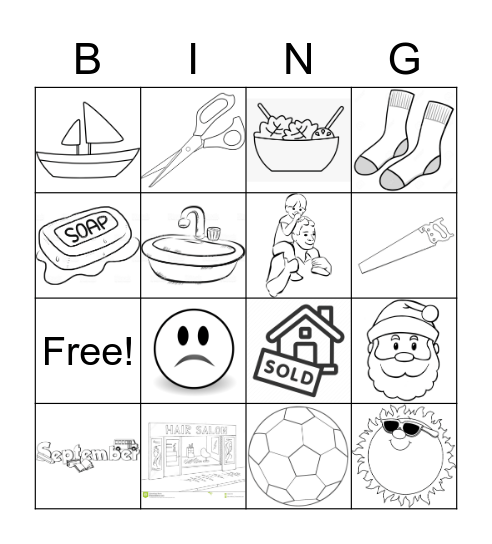 /S/ Bingo Card