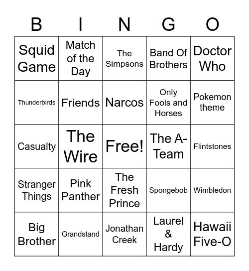 There's nothing on Netflix Bingo Card