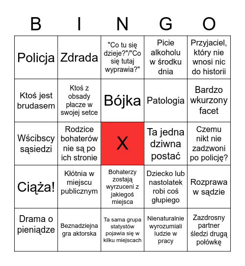 Paradokumenty Bingo Card