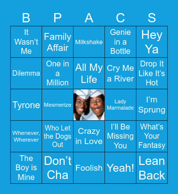 MUSICAL BINGO Card
