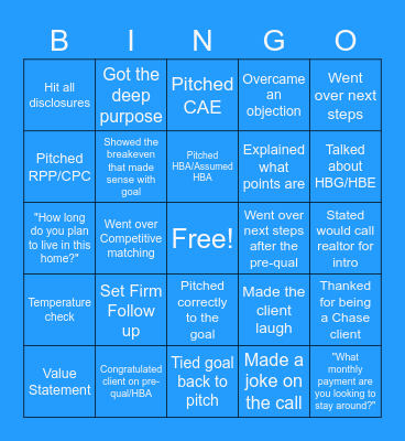 Pitch Perfect Bingo! Bingo Card