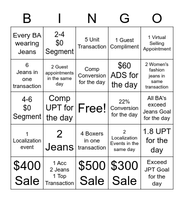 AEO BTS BINGO! Bingo Card