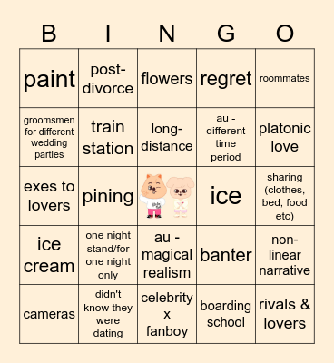 SEUNGSUNG Bingo Card