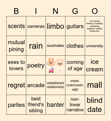 SEUNGSUNG Bingo Card