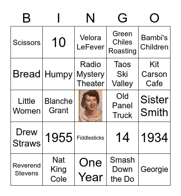 Birthday Bingo Card