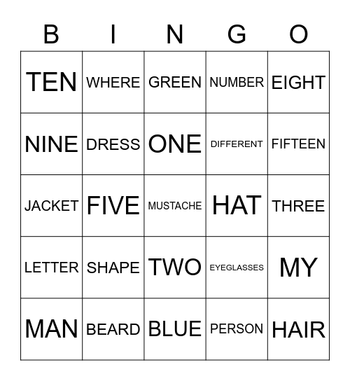 Unit 1.1-1.8 Bingo Card