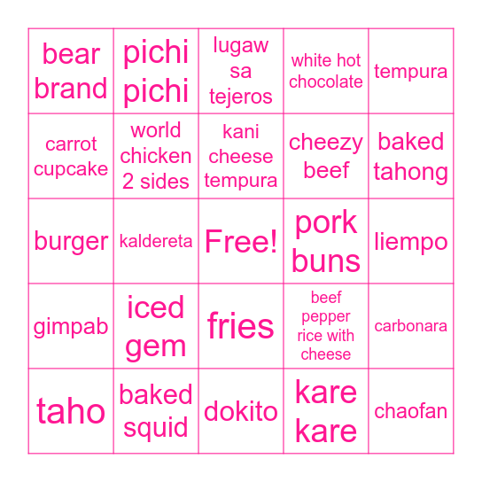 Happy Birthday, Nesthyne! Bingo Card