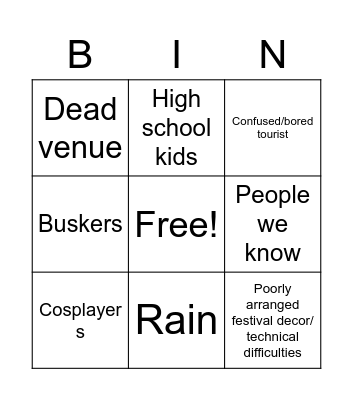 Winter magic 2022 Bingo Card