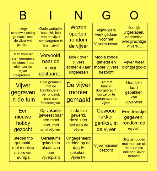 'Ik ben met pensioen Bingo vijv keer vijv! ' Bingo Card