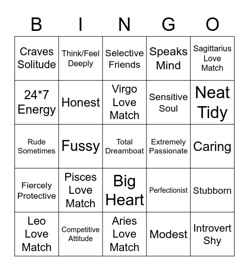 Do You Know? Bingo Card