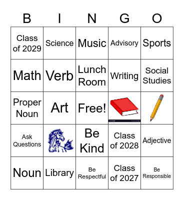 WMS Bingo! Bingo Card