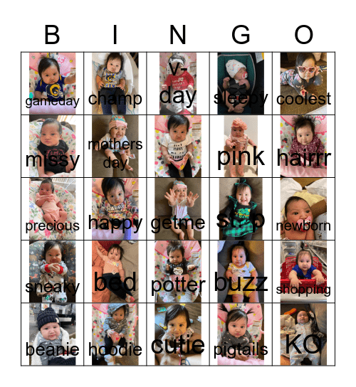 STEVIE V Bingo Card
