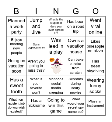Farewell Om Bingo Card