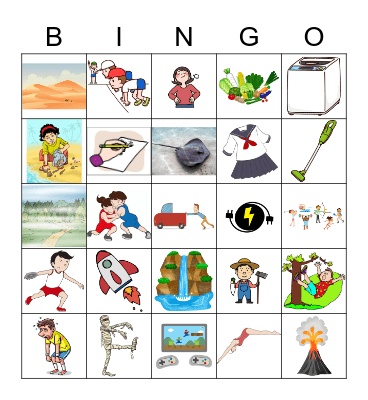 Review Bingo Card