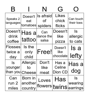 FPC SCHOOLS Bingo Card