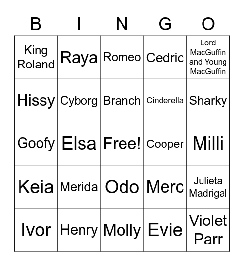 Andy - Sound Of The Underground - 3 - Part 2 Bingo Card