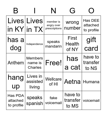 Signify Bingo Card