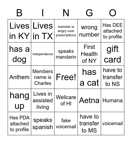 Signify Bingo Card