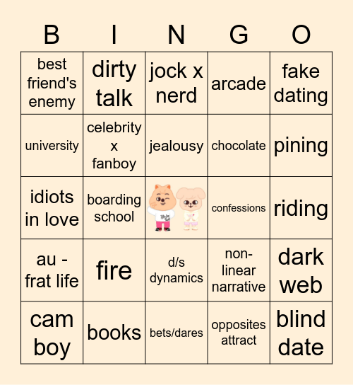 SEUNGSUNG Bingo Card