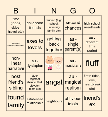 SEUNGSUNG Bingo Card