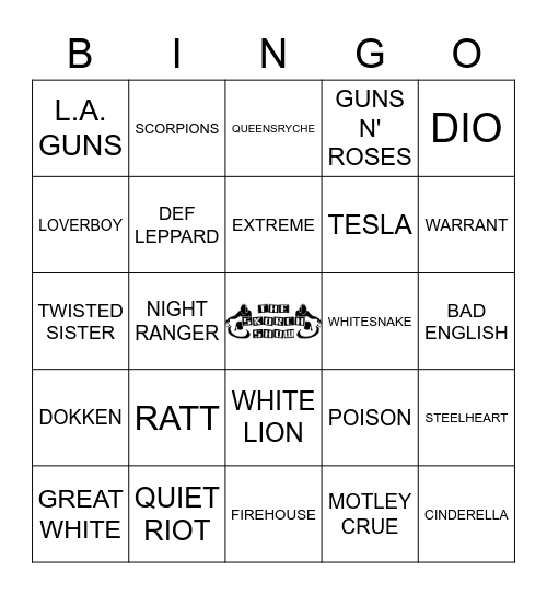 HAIR BORN! Bingo Card