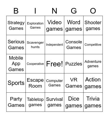 Icebreaker Bingo Card