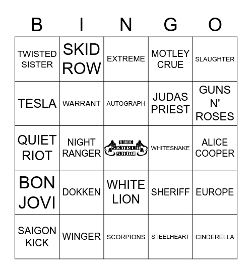 HAIR BORN! Bingo Card